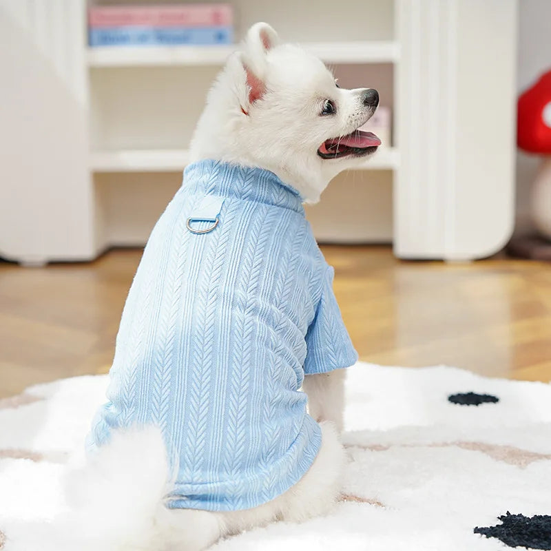XS-2XL Dog Base Shirt Soft Pet Outfits Cats Clothes For Small Breeds Dogs Puppy Vest Flexible
