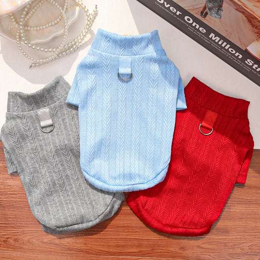 Dog Early Autumn Winter Base Layer Pet Clothes, Dog Apparel, Cat Clothing Supplies, Elastic For Teddy