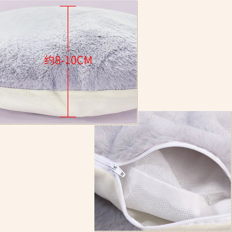 HOOPET Cat Bed House Soft Plush Kennel Puppy Cushion Small Dogs Cats Nest Winter Warm Sleeping Pet