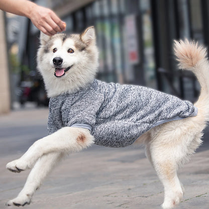 Dog Sweatshirts For Medium and Large Pet Golden Satsuma Huskies Border Collies Autumn and Winter Clothes