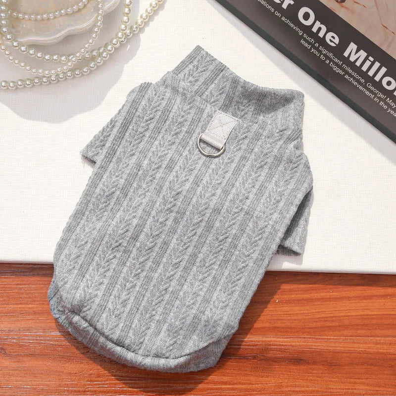 Dog Early Autumn Winter Base Layer Pet Clothes, Dog Apparel, Cat Clothing Supplies, Elastic For Teddy
