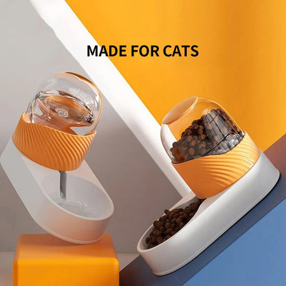 Automatic Pet Feeding Bowls, Cat Water Dispenser,Pets Feeder,3.5L Large Capacity,Dog Food Feeder