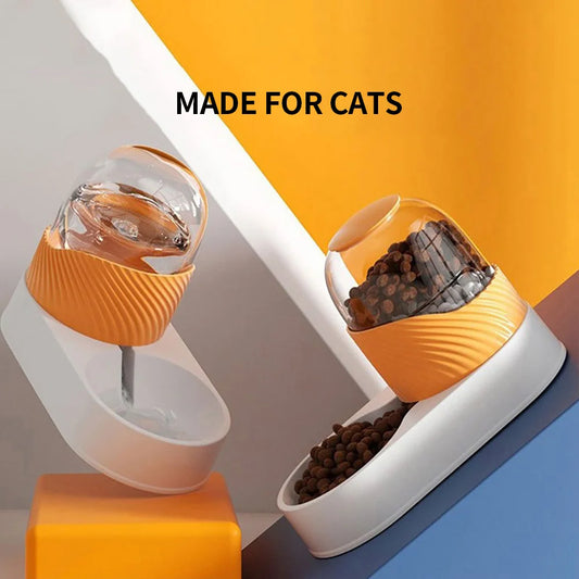 Automatic Pet Feeding Bowls, Cat Water Dispenser,Pets Feeder,3.5L Large Capacity,Dog Food Feeder