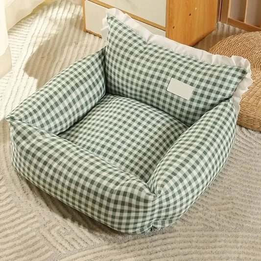 Cats Bed Mats Dogs Sofa Hairy Soft Calmed Dog Bed Winter Warm Cats Nest Pets Bed Comfortable Plush Pet Supplies