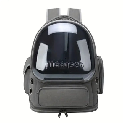 1pc Transparent Pet Carrier Bag Outdoor Travel Backpack for Cats Small Dogs Breathable Ventilated Cat Carrying Bag