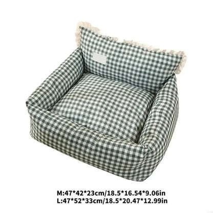 Cats Bed Mats Dogs Sofa Hairy Soft Calmed Dog Bed Winter Warm Cats Nest Pets Bed Comfortable Plush Pet Supplies