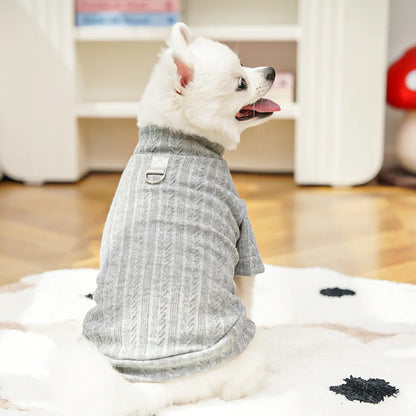 Dog Early Autumn Winter Base Layer Pet Clothes, Dog Apparel, Cat Clothing Supplies, Elastic For Teddy