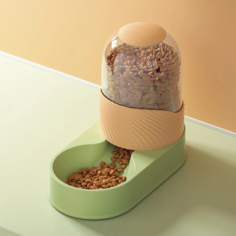 Automatic Pet Feeding Bowls, Cat Water Dispenser,Pets Feeder,3.5L Large Capacity,Dog Food Feeder