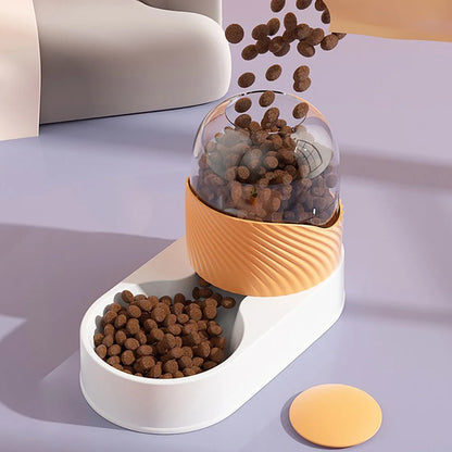 Automatic Pet Feeding Bowls, Cat Water Dispenser,Pets Feeder,3.5L Large Capacity,Dog Food Feeder