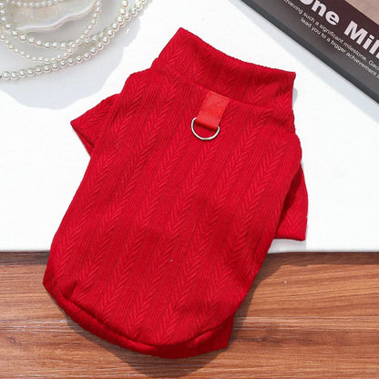 Dog Early Autumn Winter Base Layer Pet Clothes, Dog Apparel, Cat Clothing Supplies, Elastic For Teddy